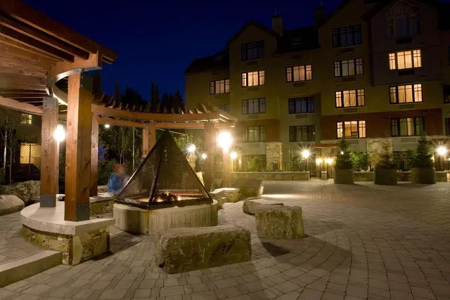 Hilton Whistler Resort & Spa Terrasse