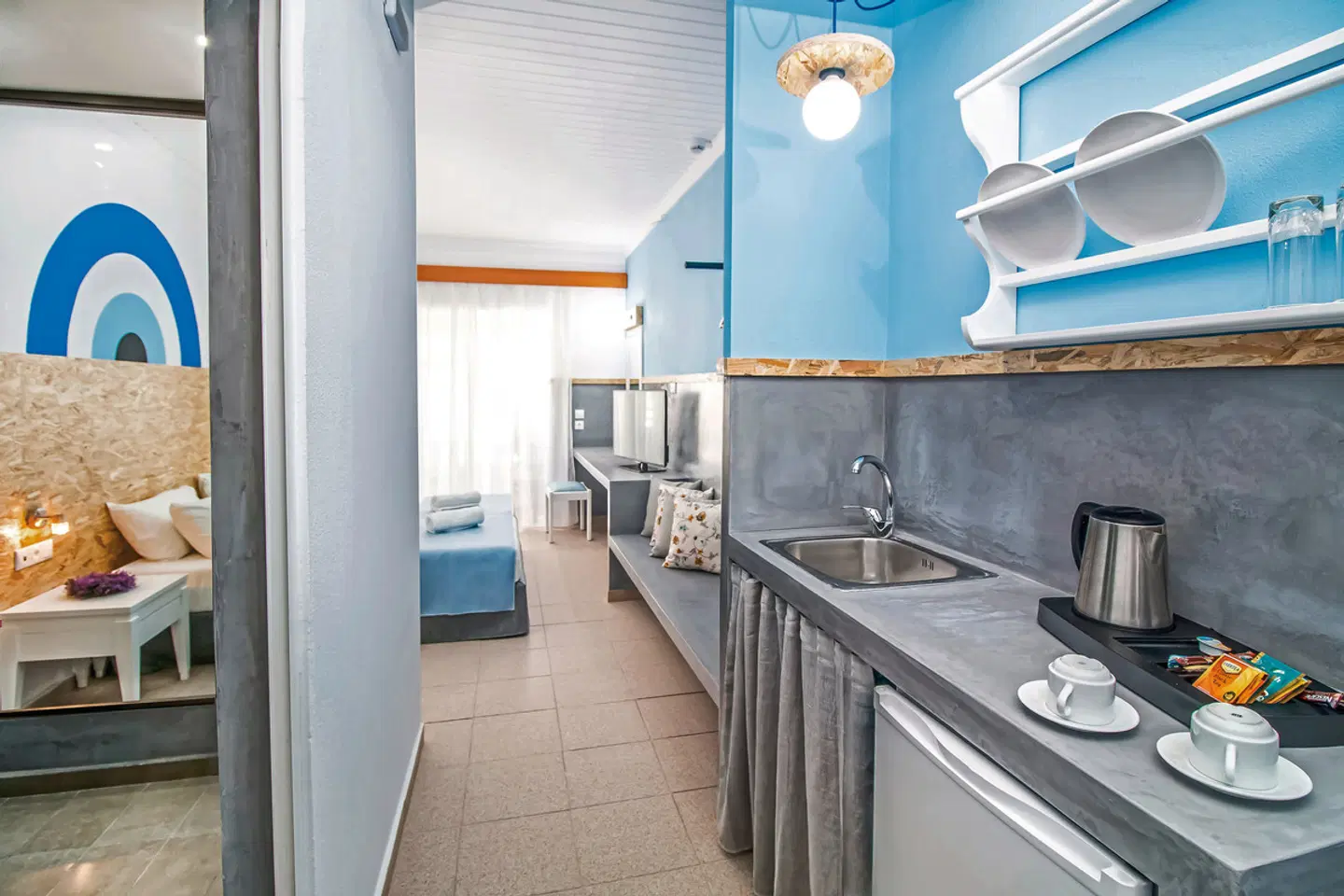 Tinas Plus Hotel Badezimmer