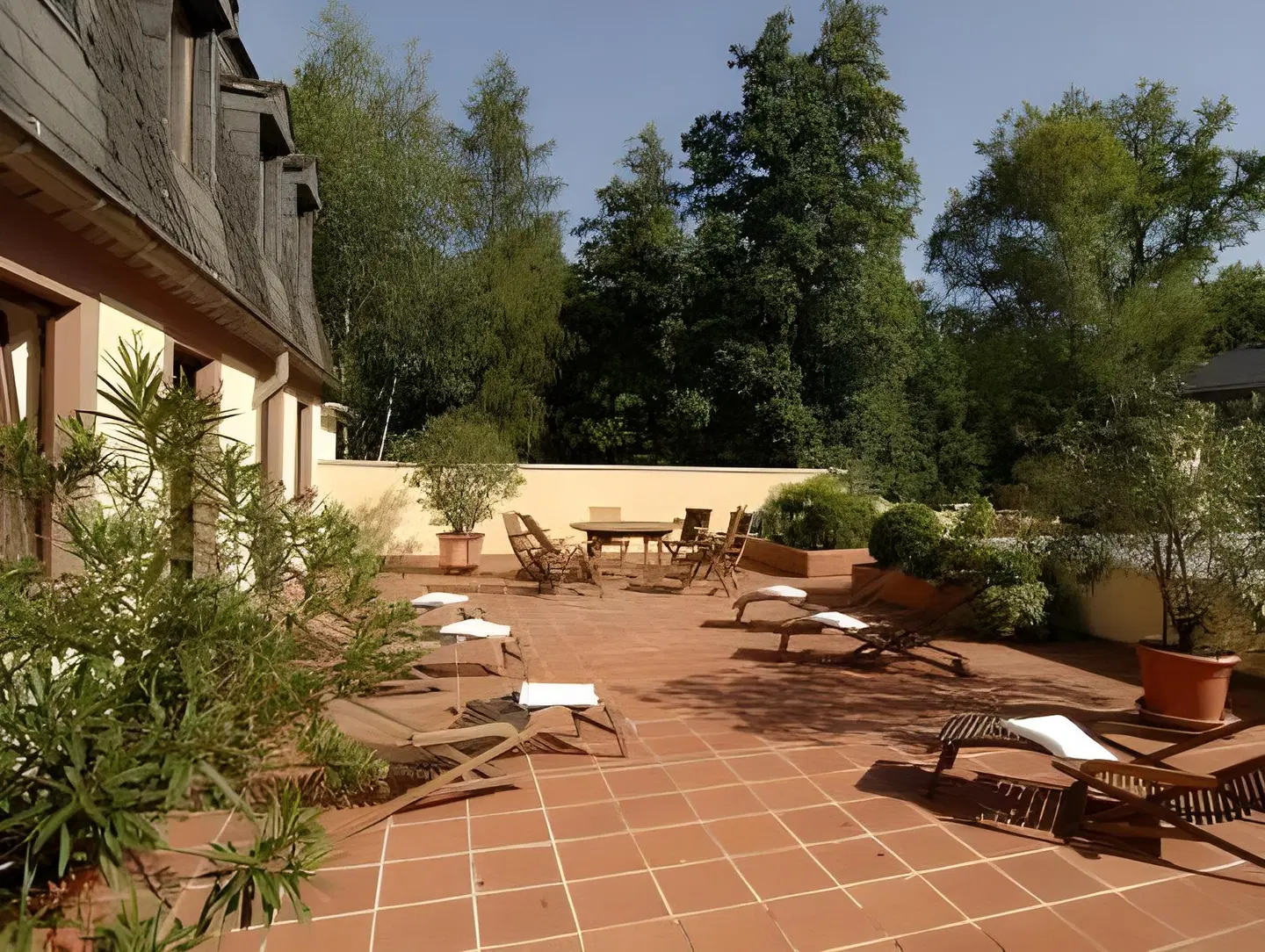 Blesius-Garten Terrasse