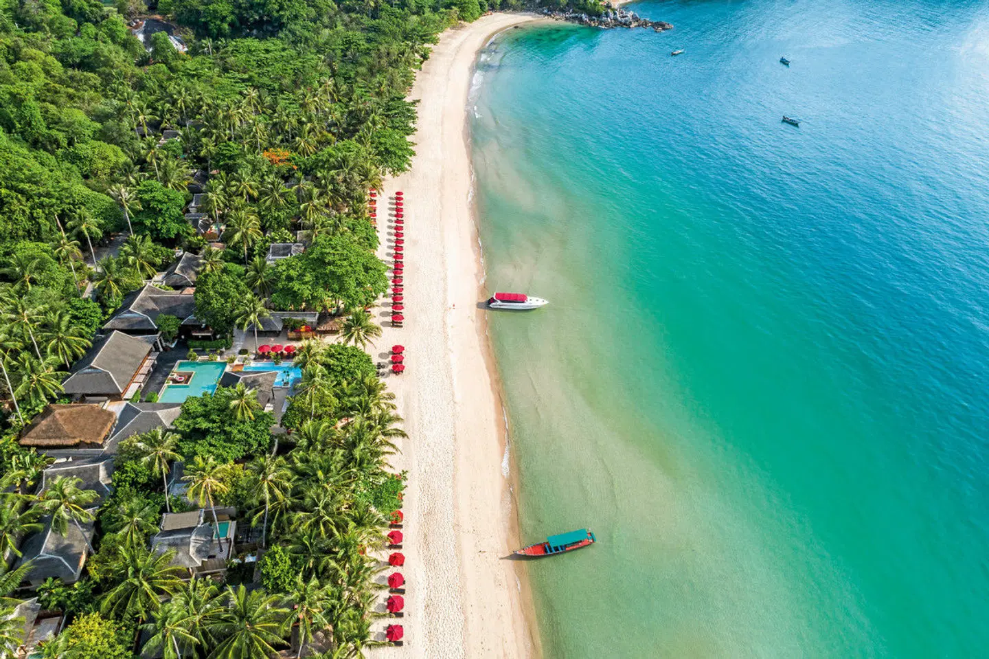 Anantara Rasananda Koh Phangan Villas Strand