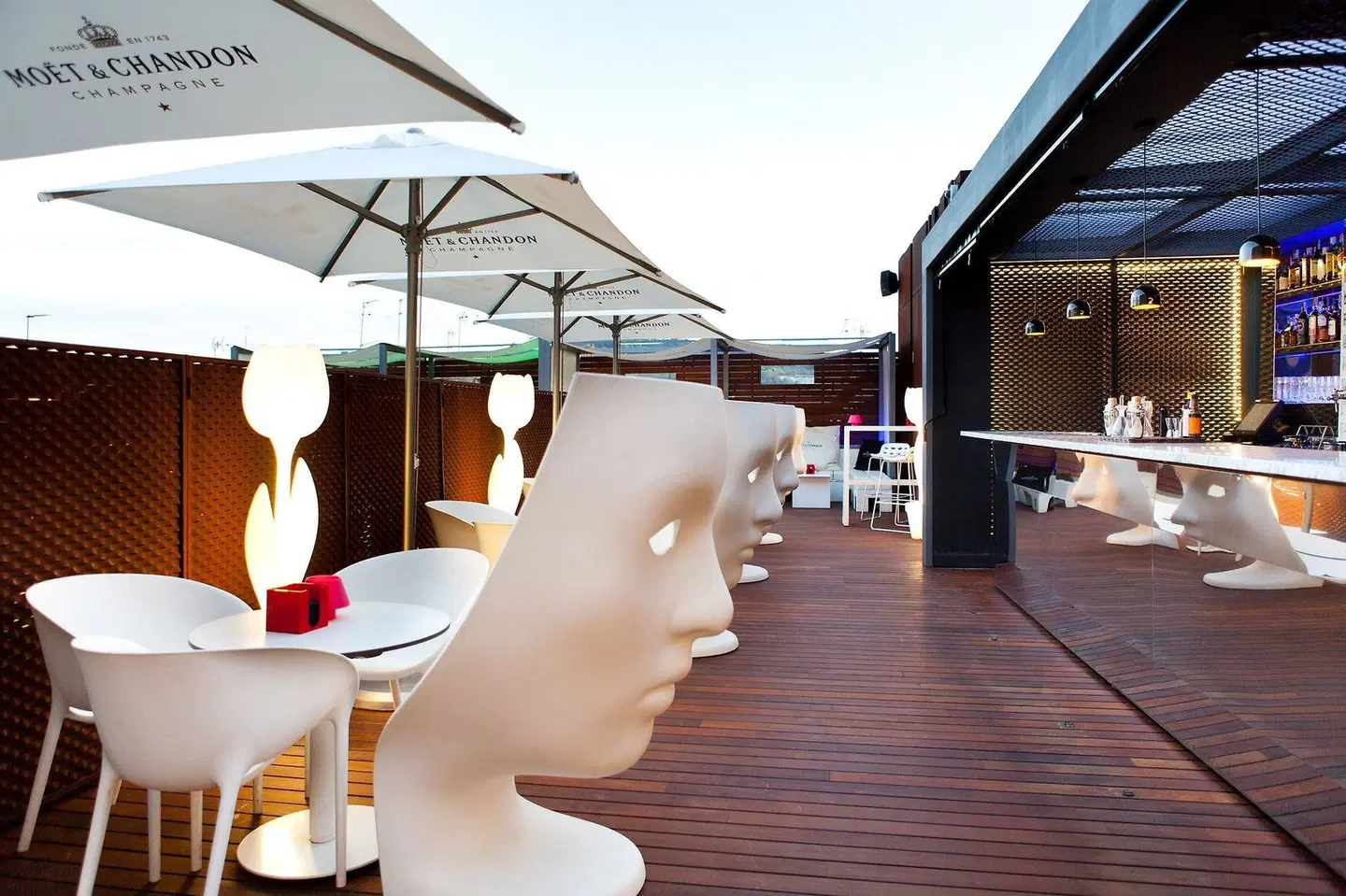 España Ramblas Terrasse