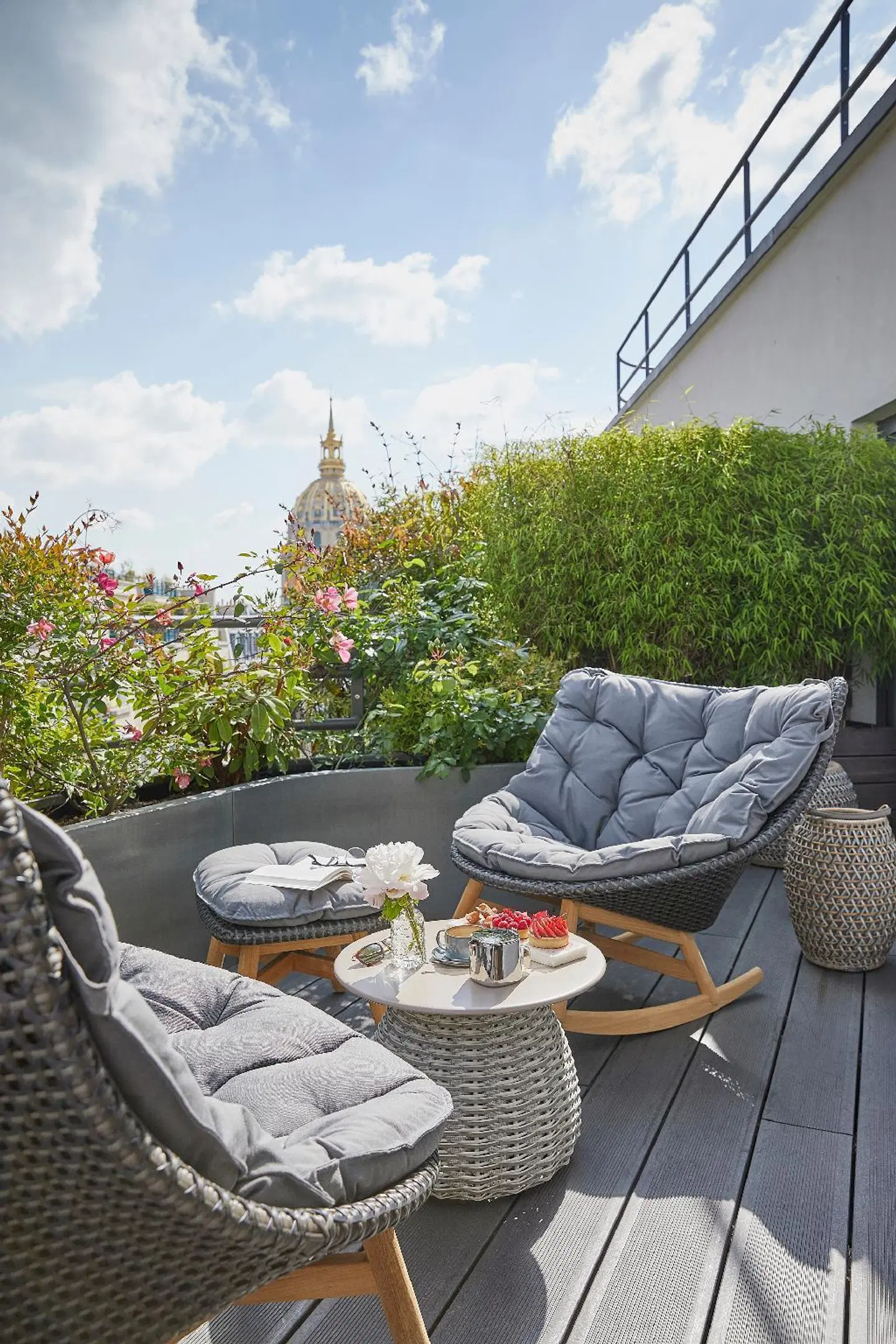 Le Cinq Codet Terrasse