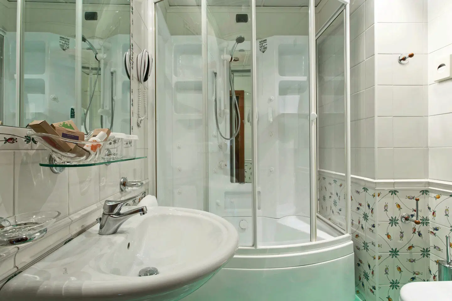 Hotel Firenze Badezimmer