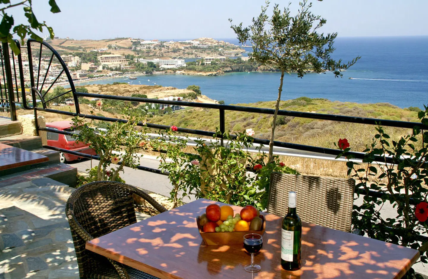 Pennystella Apartments Terrasse