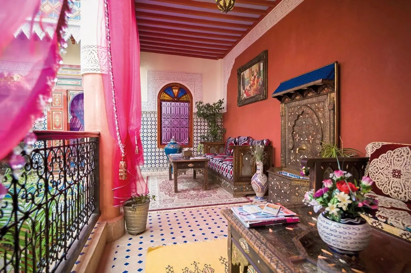 Riad Bleu du Sud Terrasse