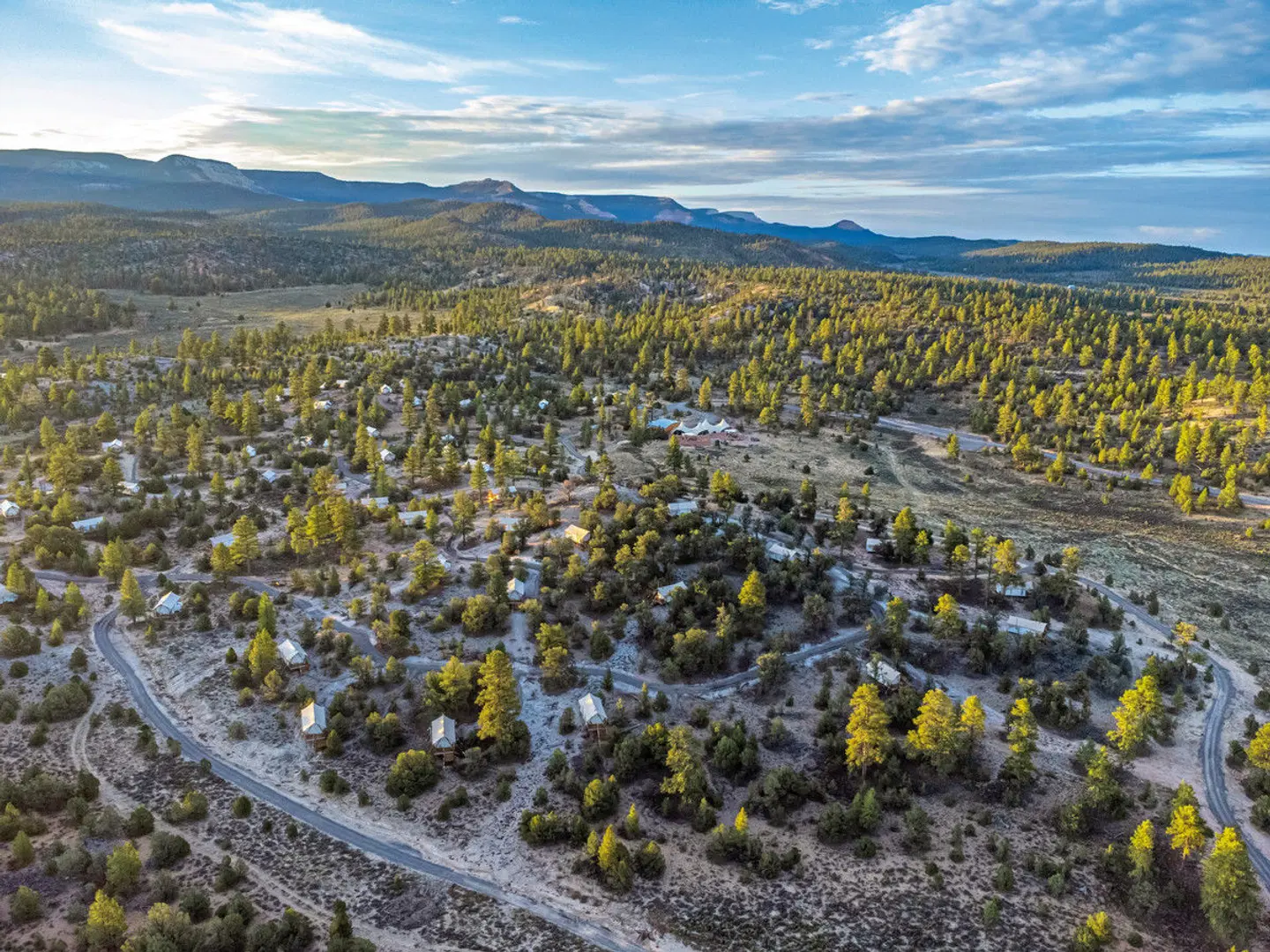 Under Canvas Bryce Canyon LANDSCAPE