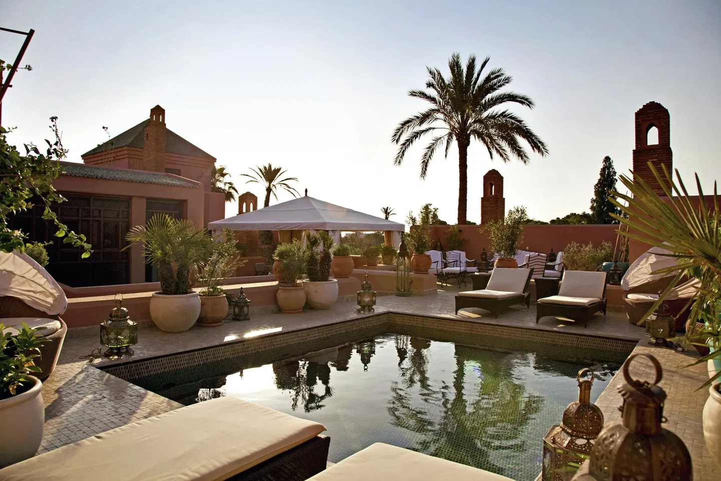 Royal Mansour Marrakech Terrasse