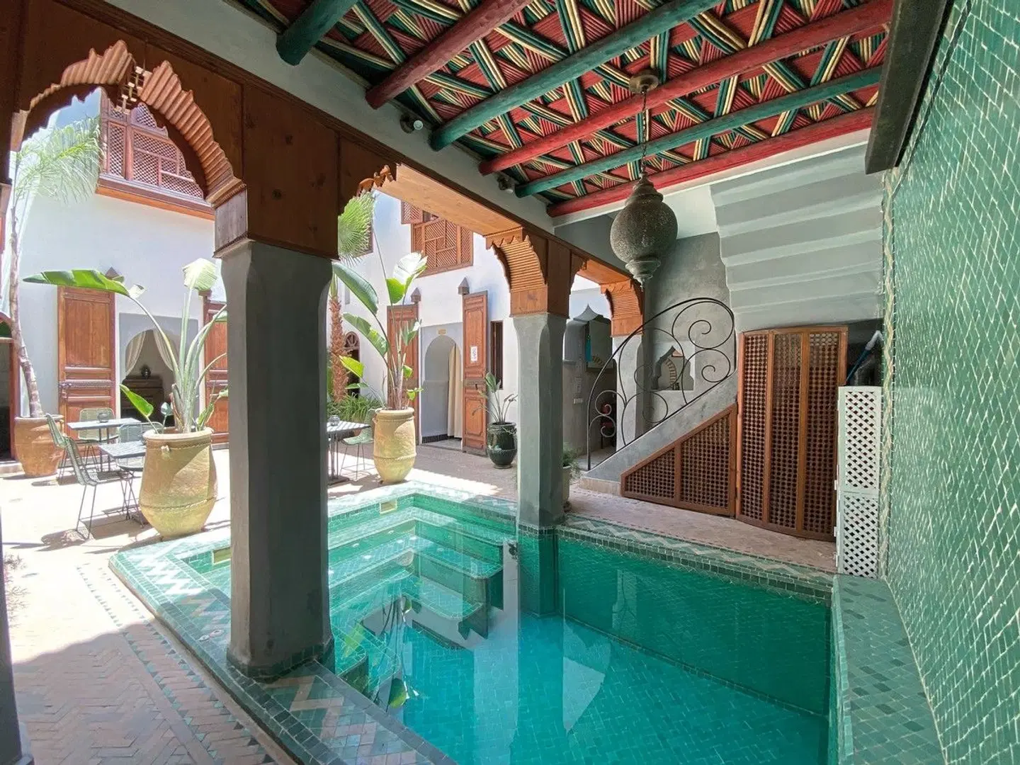 Riad Bab Yacout Hallenbad