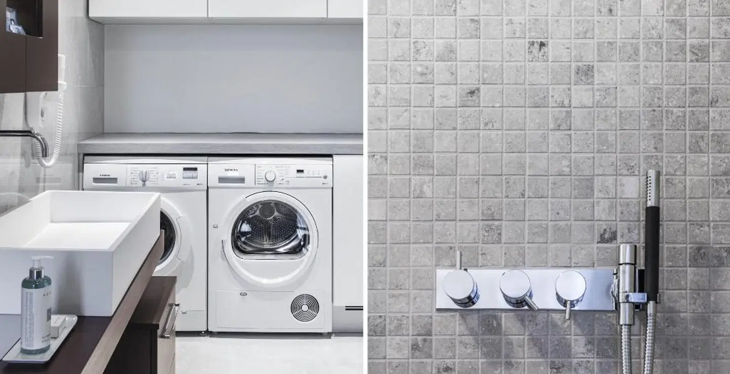 Black Pearl Apartment Hotel Badezimmer