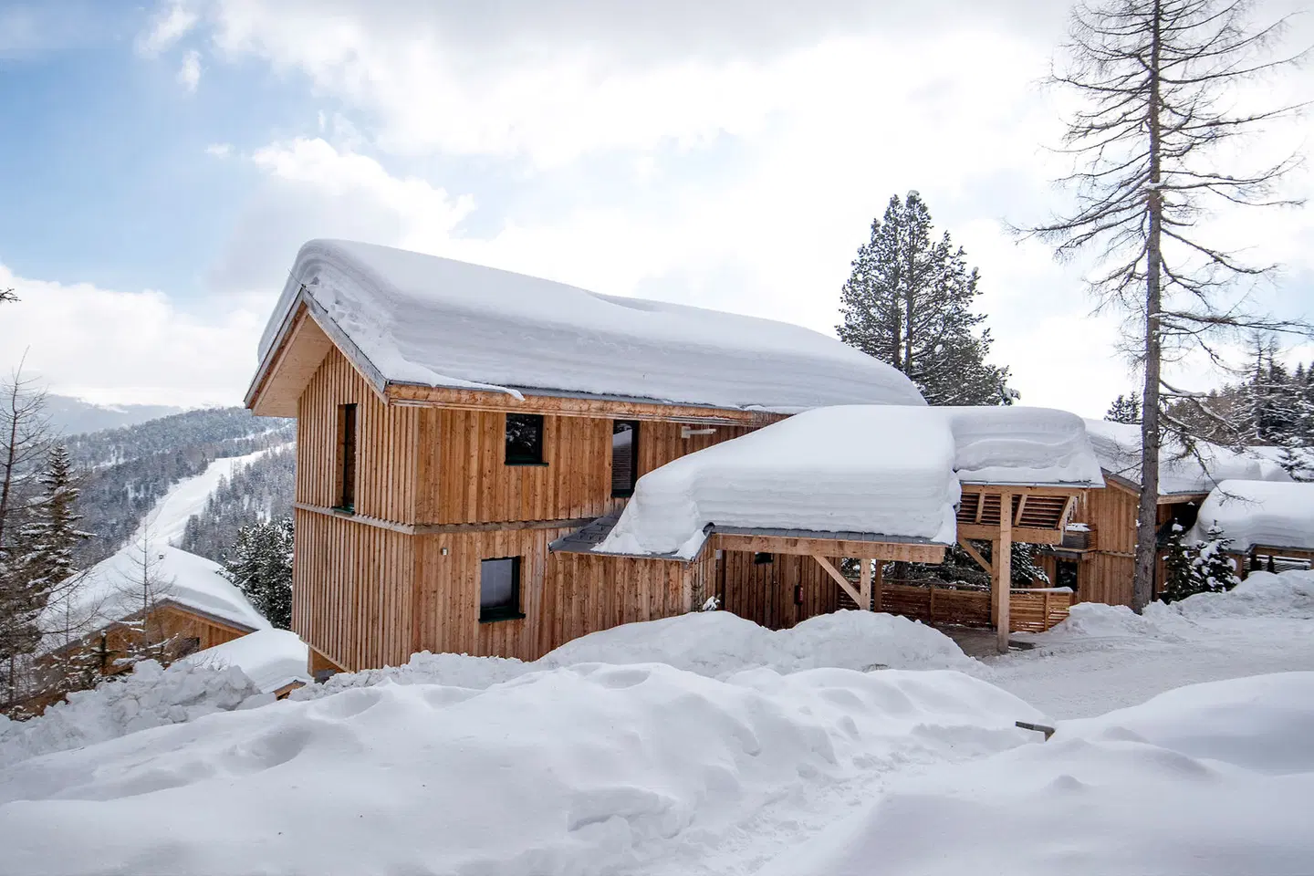 Alpenpark Turracher Höhe by ALPS RESORTS Terrasse