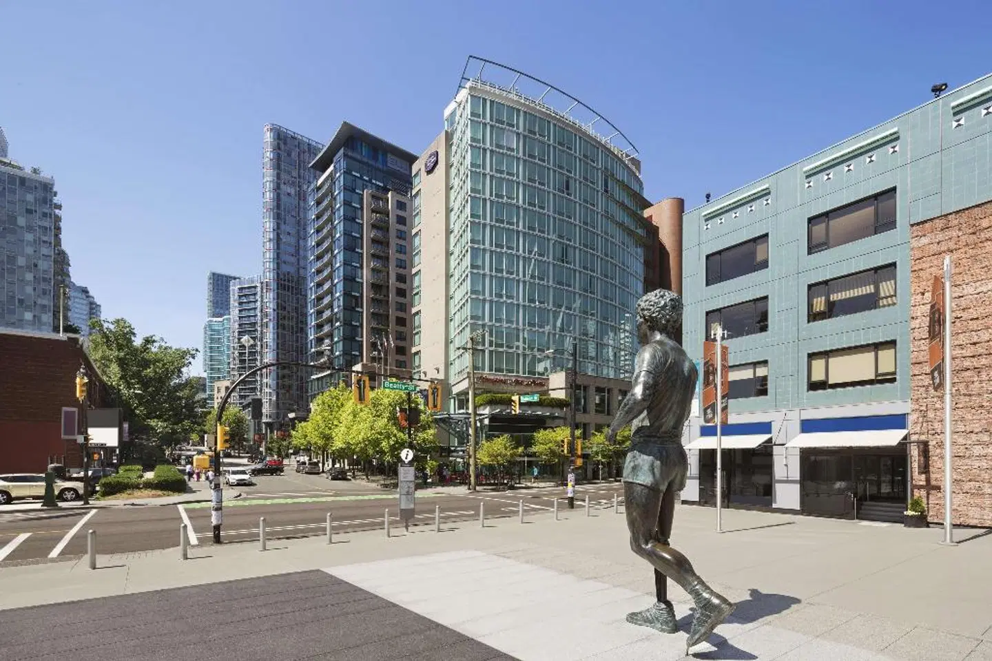 Hampton Inn & Suites by Hilton Vancouver-Downtown Terrasse