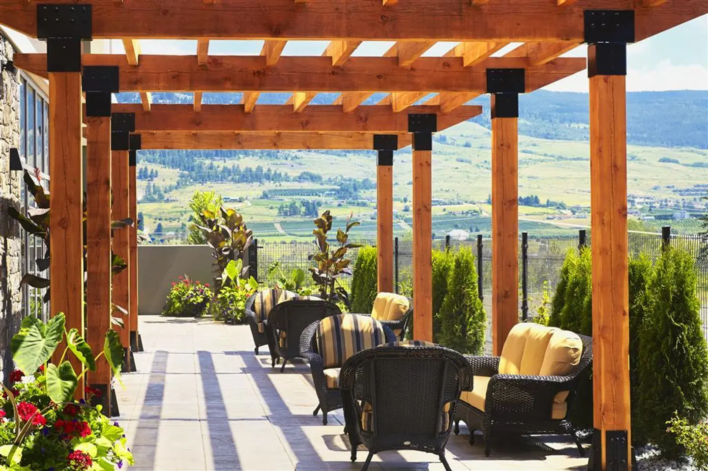 Four Points by Sheraton Kelowna Airport Terrasse