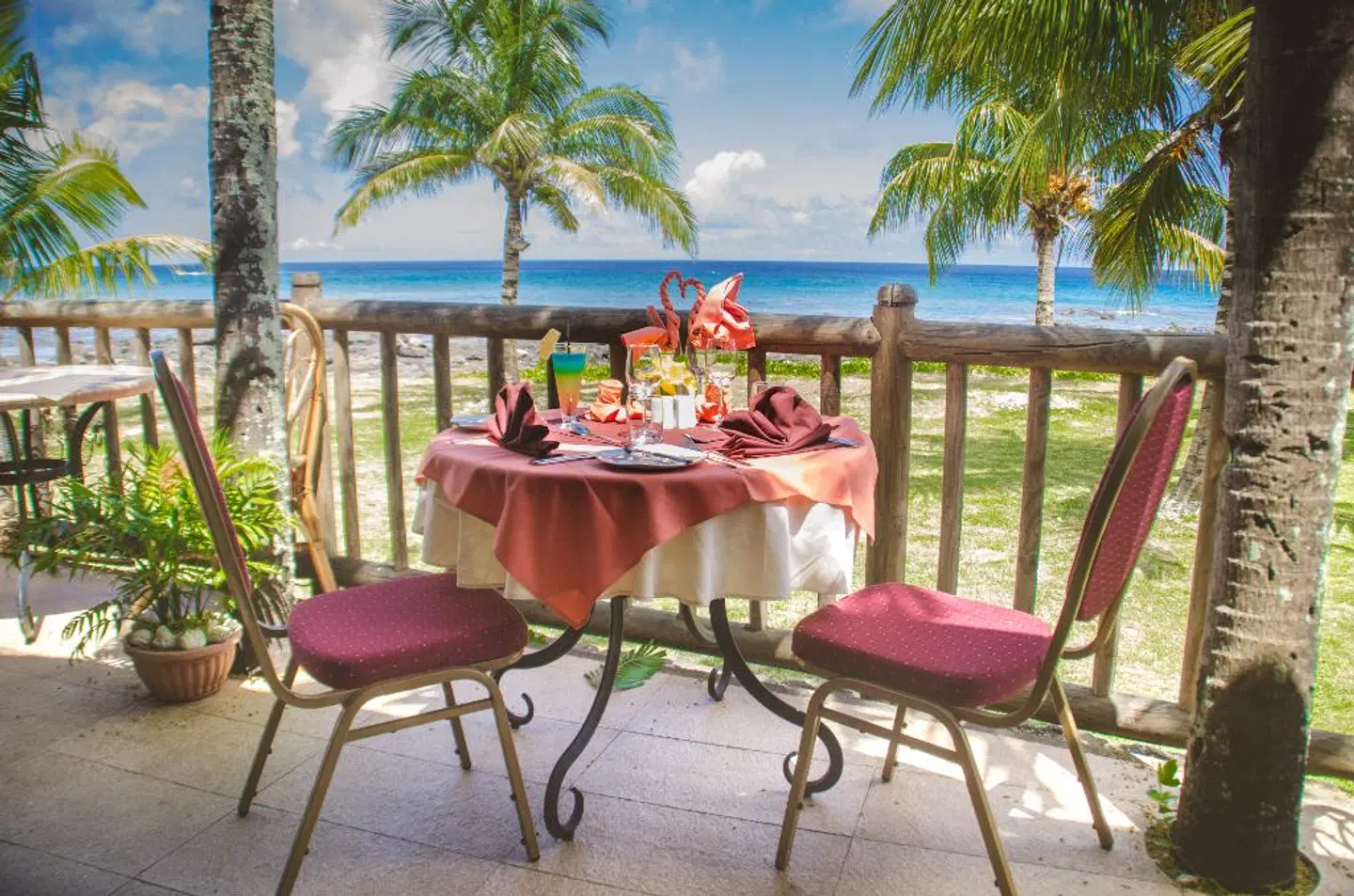 Sunset Reef Resort & Spa Terrasse