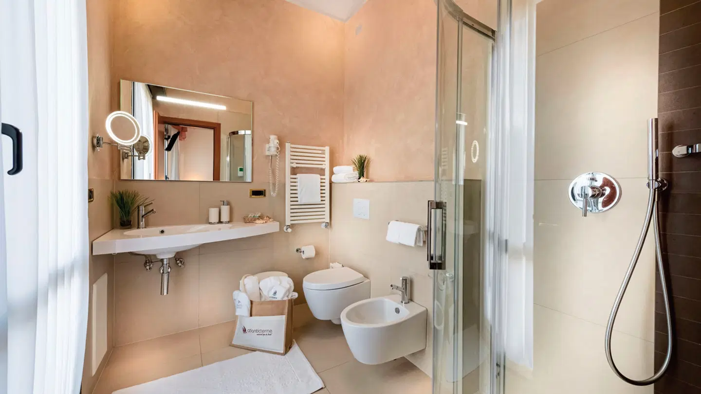 Atlantic Terme Natural Spa & Hotel Badezimmer
