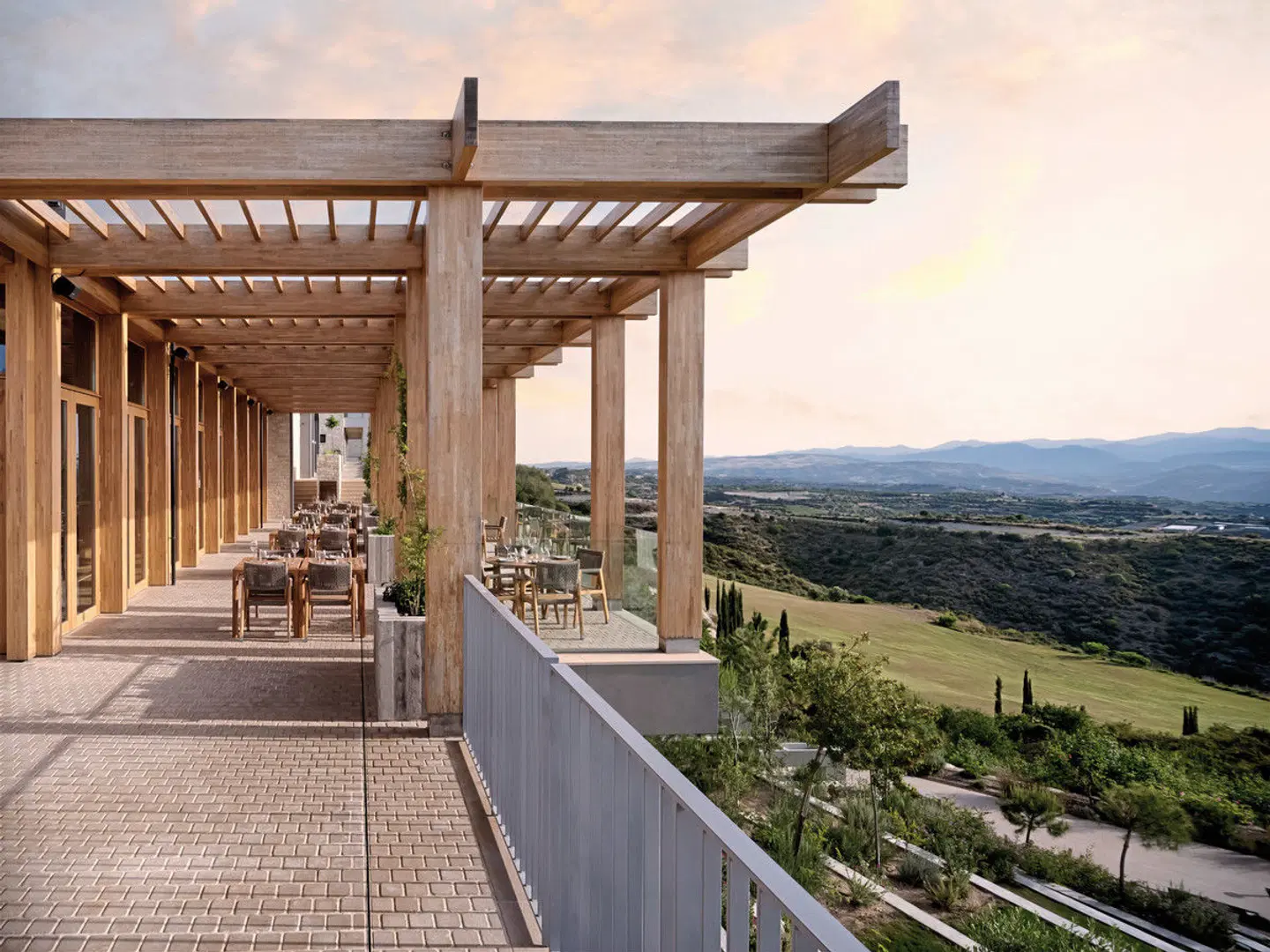 Minthis Resort Terrasse