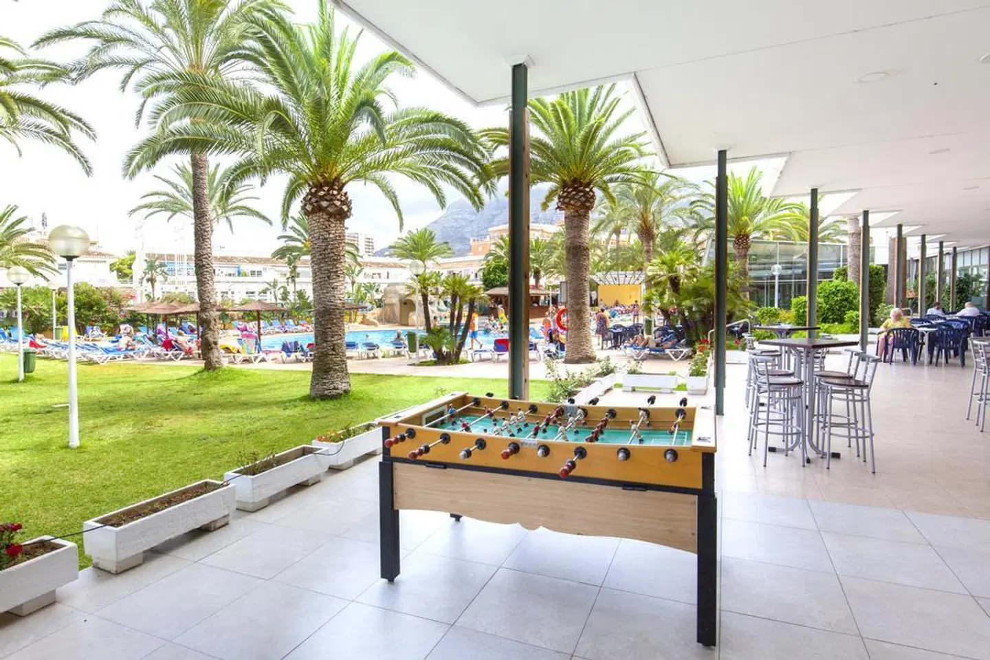 Hotel Port Dénia Terrasse