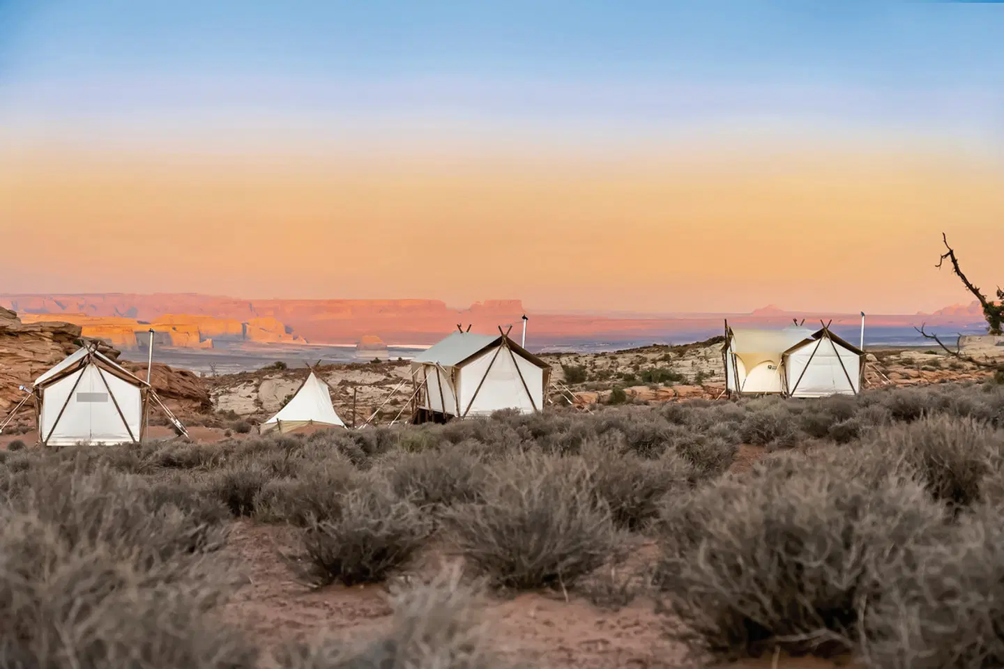 Under Canvas Lake Powell Grand Staircase LANDSCAPE