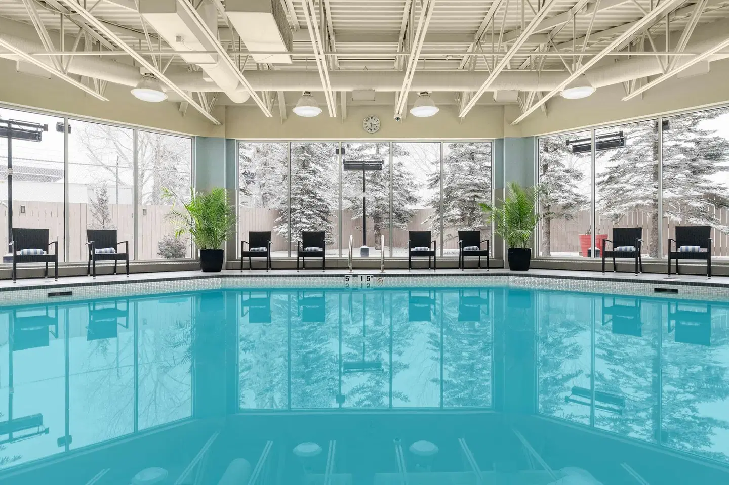 Hilton Garden Inn Calgary Airport Hallenbad
