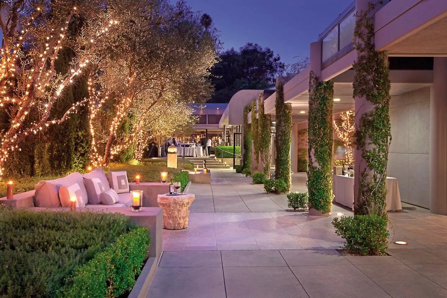 Luxe Sunset Boulevard Hotel Terrasse