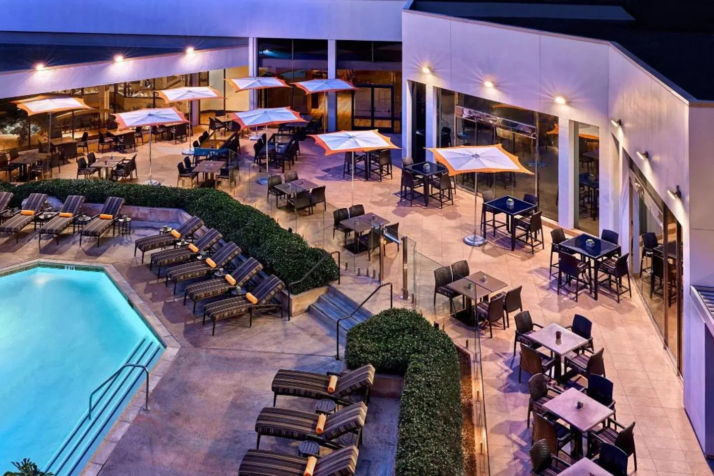 Anaheim Marriott Terrasse