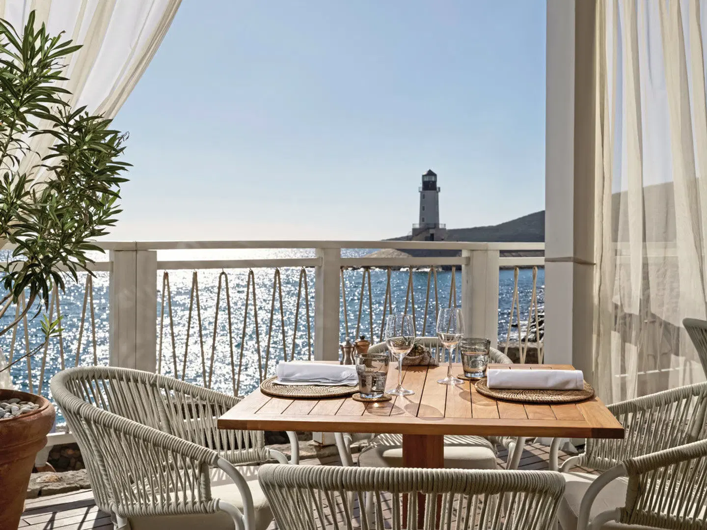 The Chedi Lustica Bay Terrasse