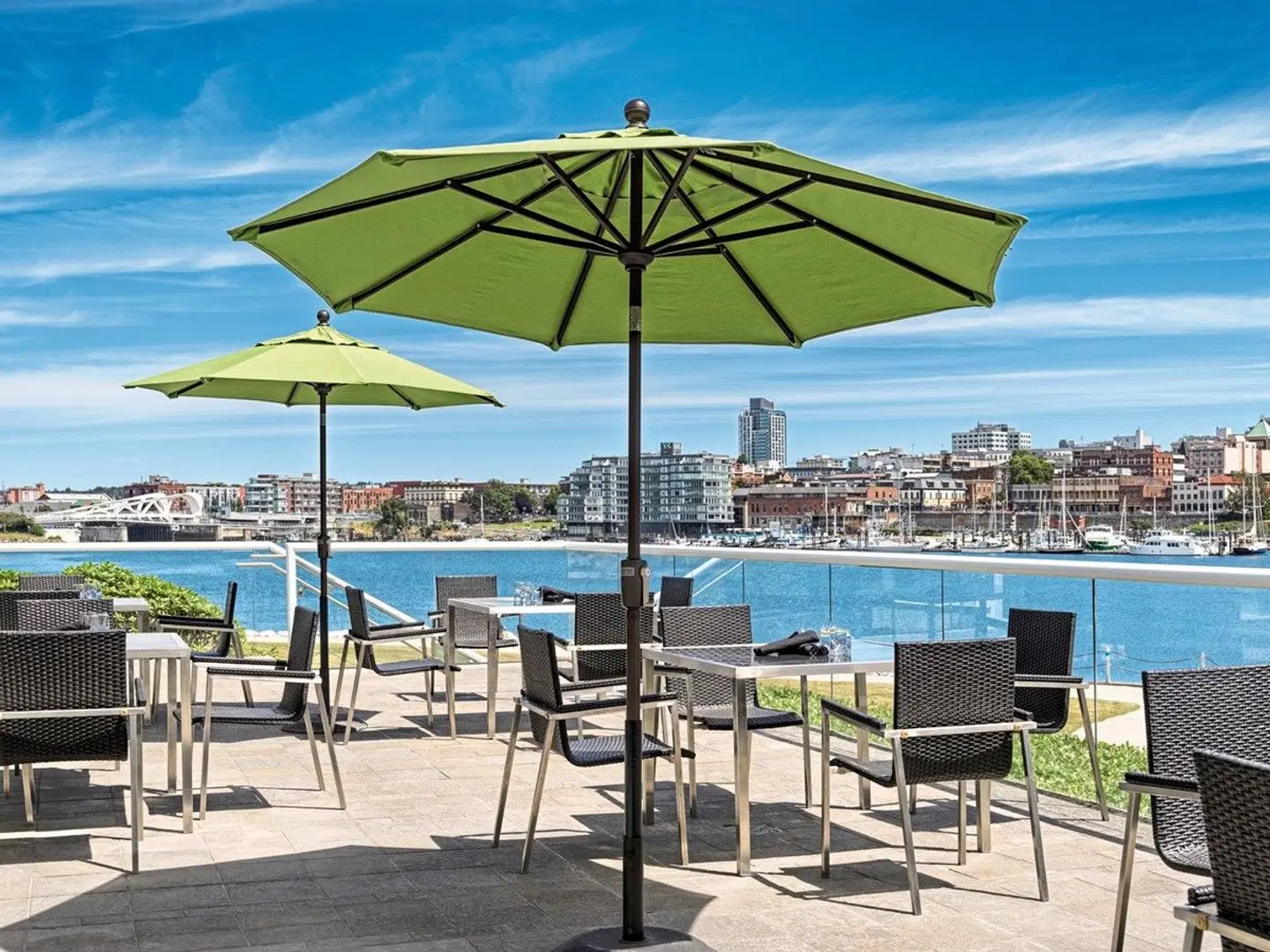 Inn at Laurel Point Terrasse