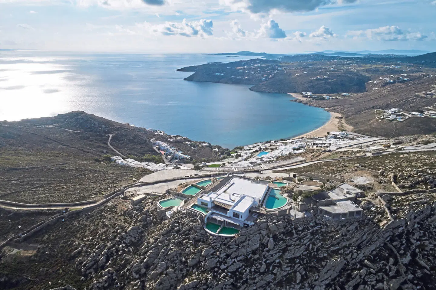 Myconian Panoptis Escape Strand