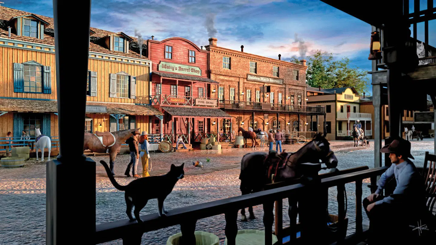 Riverside Western Lodge Tiere