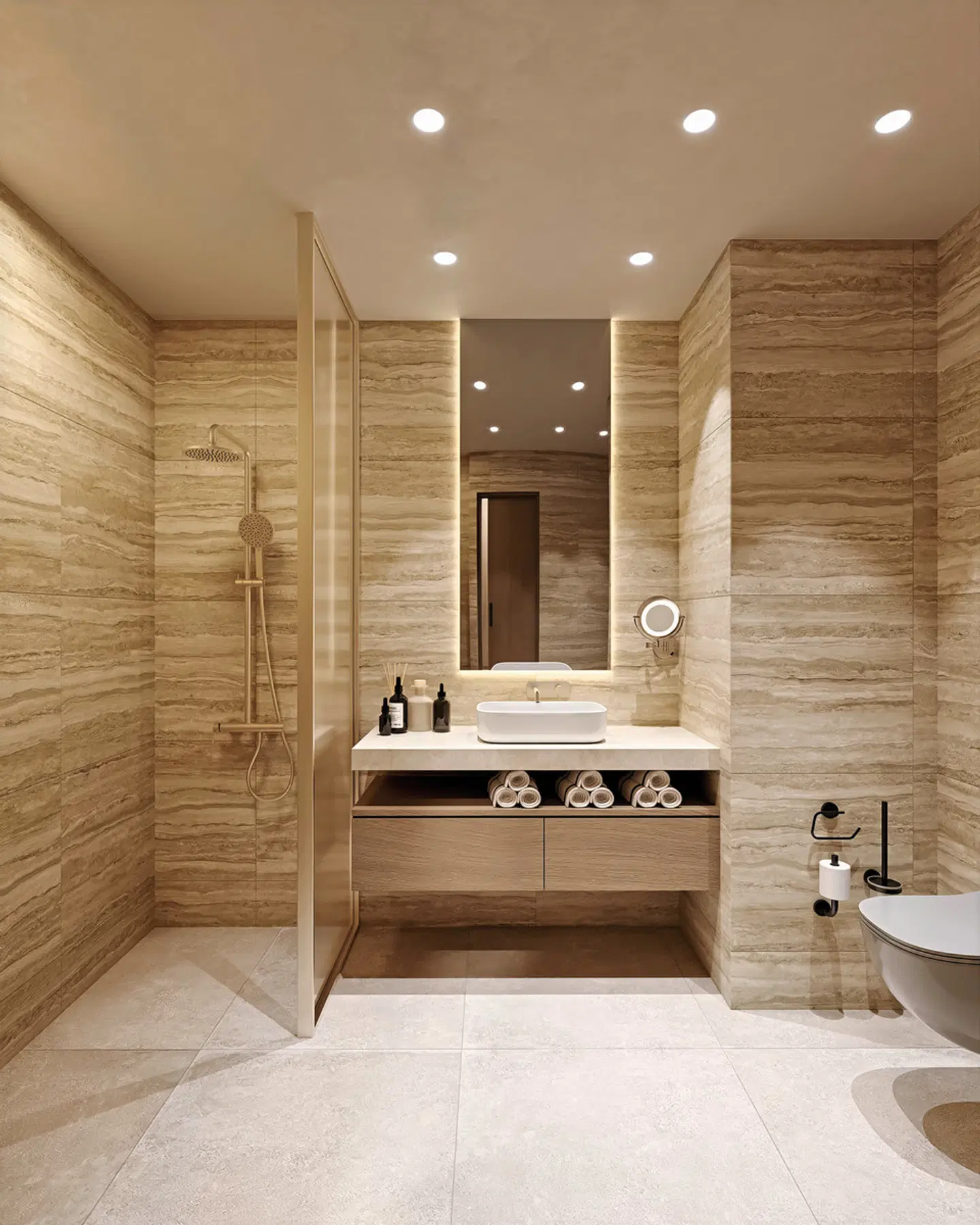 Sunrise Emerald Badezimmer