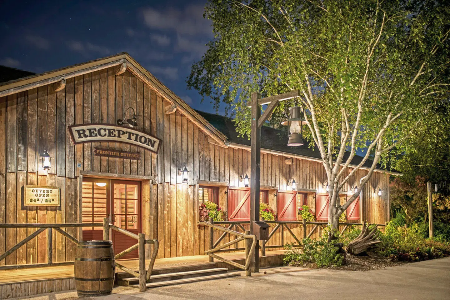 Disney Davy Crockett Ranch Terrasse