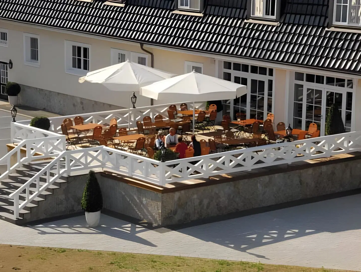 Landhaus Lellichow Terrasse