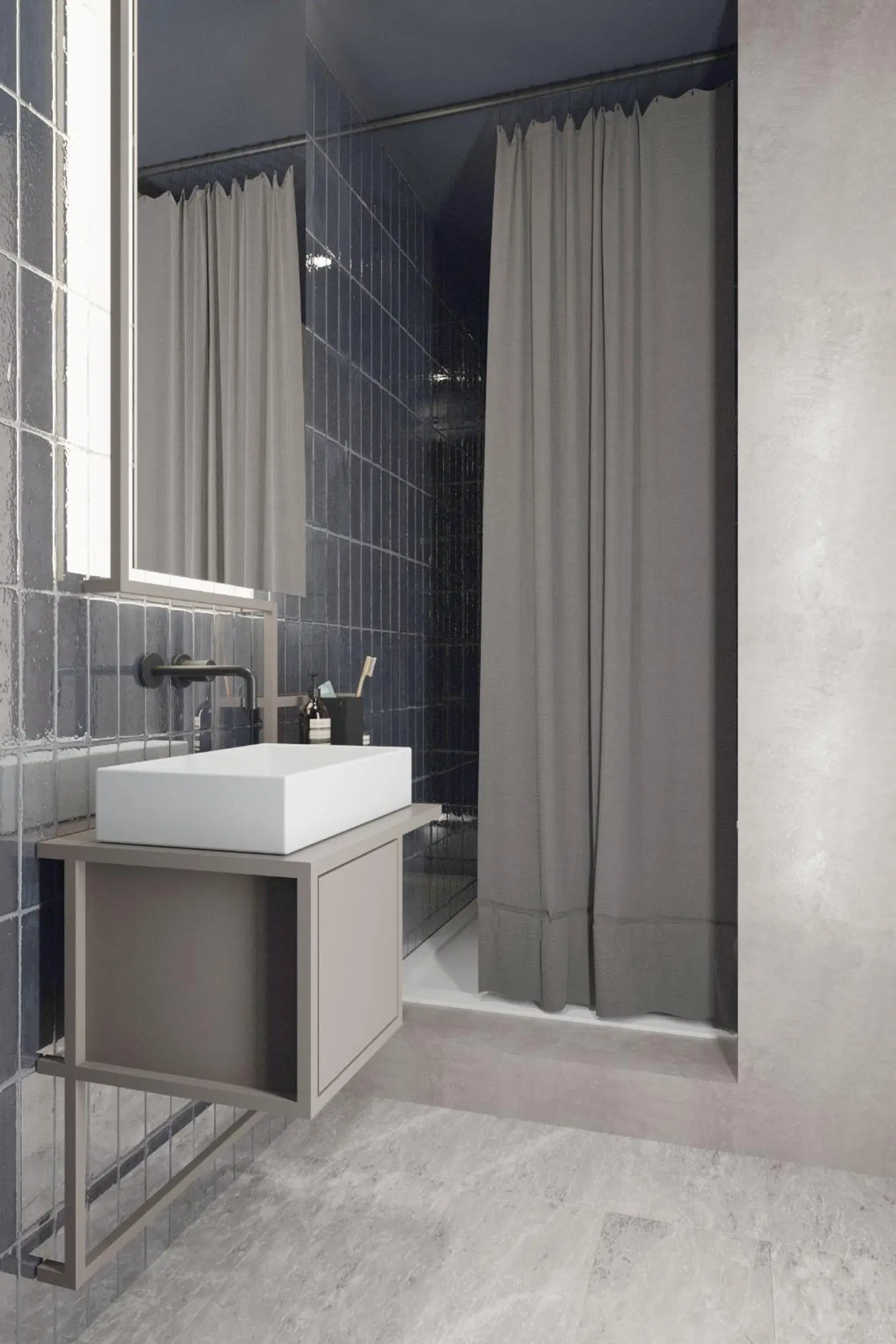 HD8 Hotel Milano Badezimmer