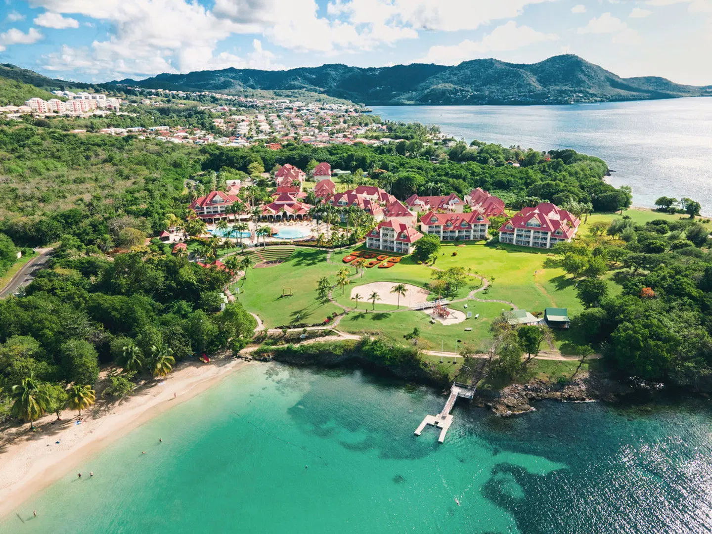 P&V Holiday Village Sainte-Luce Garten