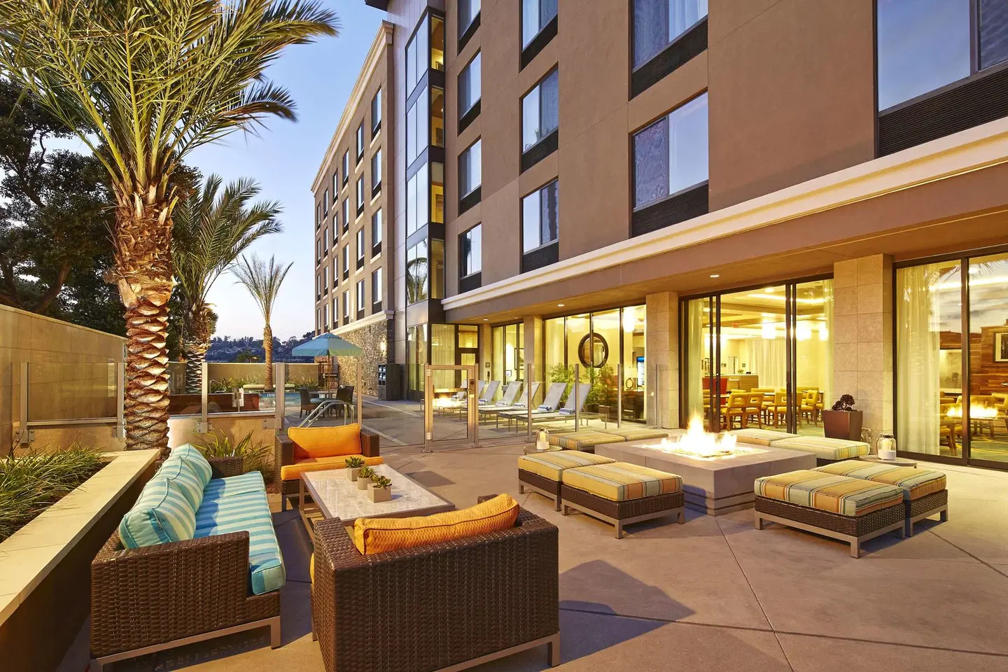 Hampton Inn San Diego/Mission Valley Terrasse