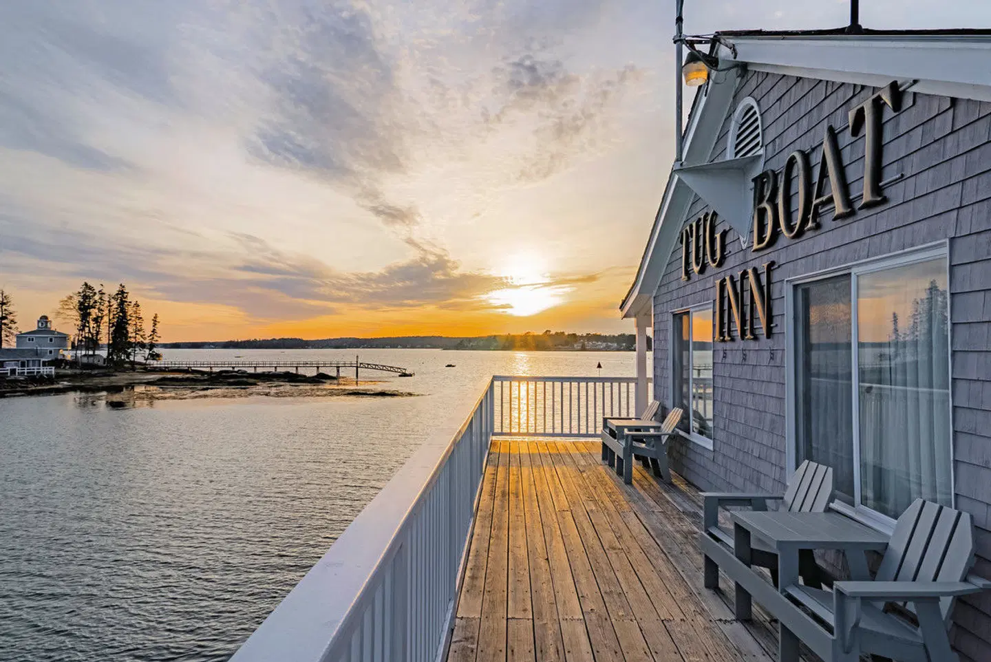 Tugboat Inn Terrasse