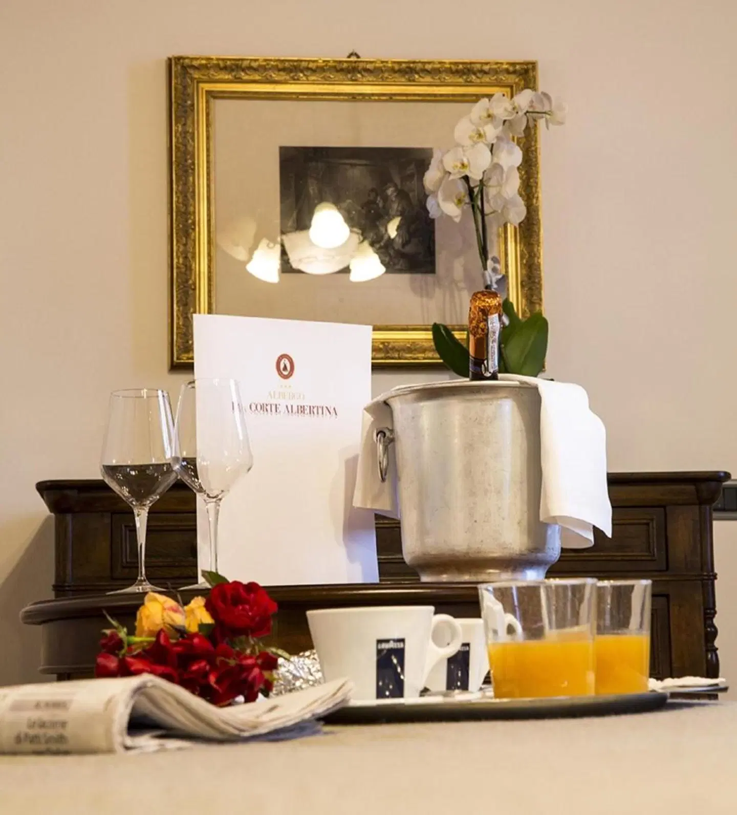 Albergo La Corte Albertina ROOM_EXAMPLE