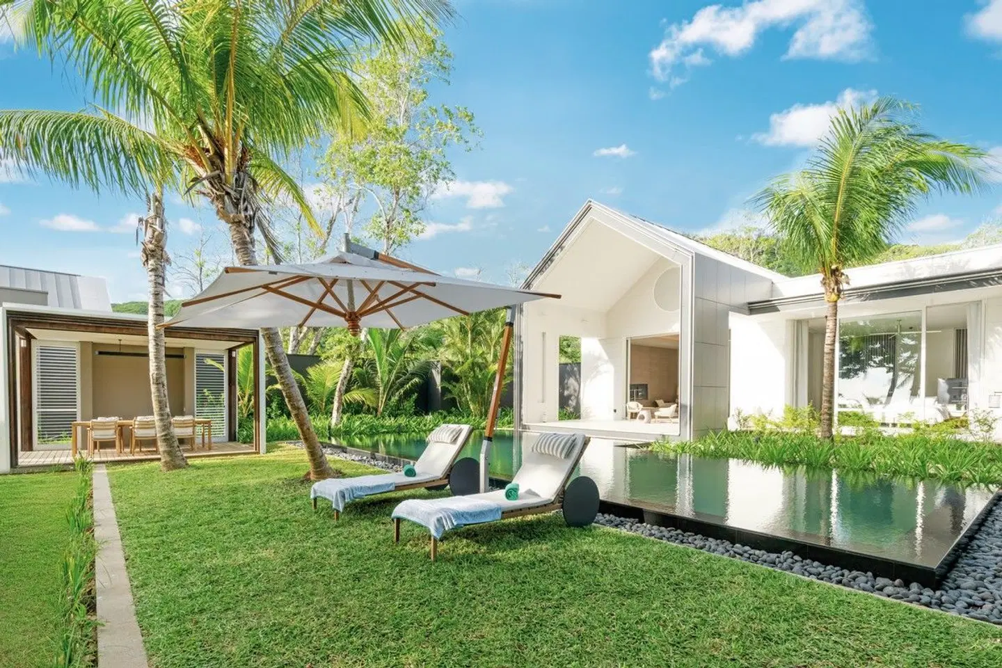 Cheval Blanc Seychelles Garten