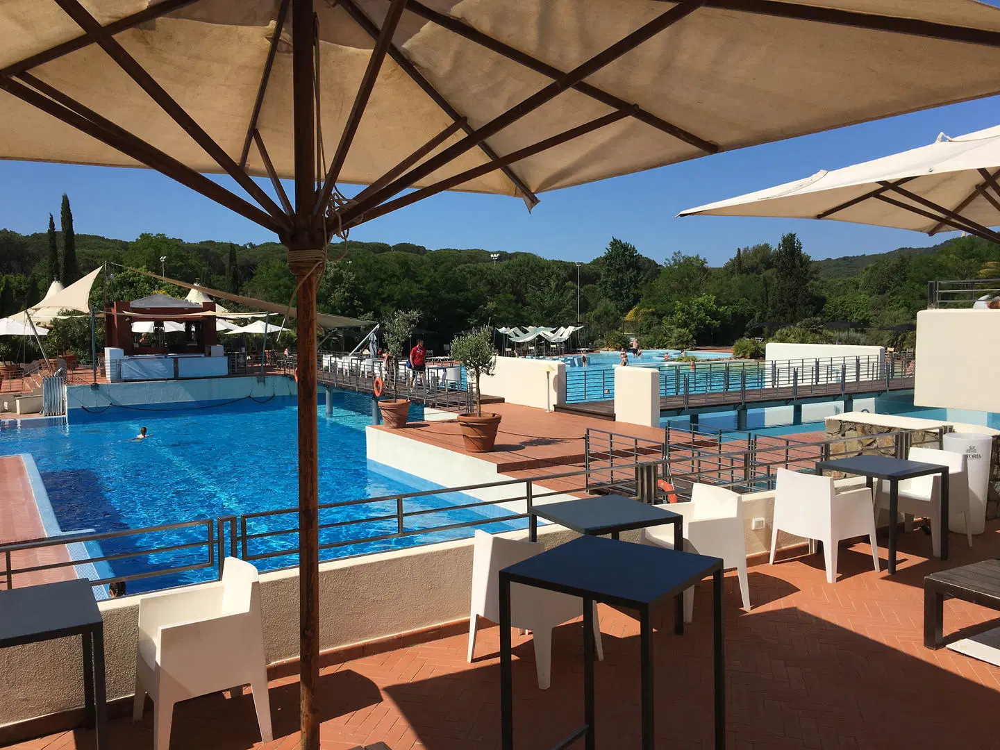 Camping Village Rocchette Terrasse