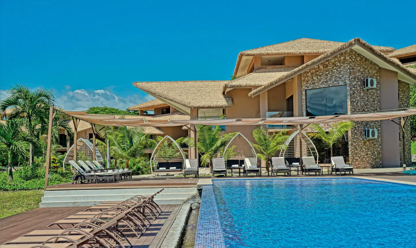 Nammbú Beachfront Bungalows Terrasse