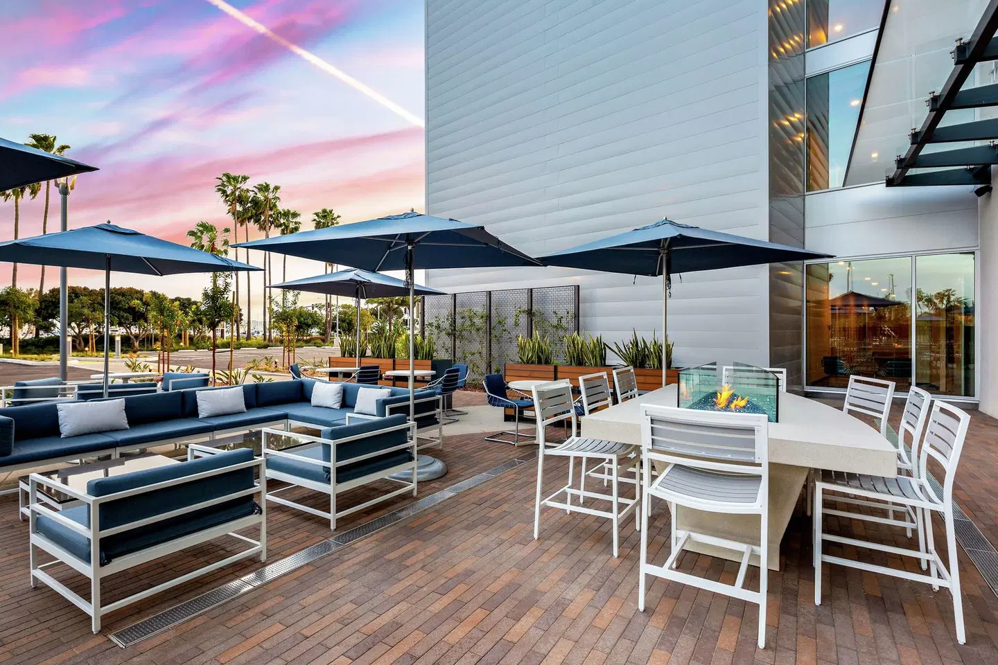 Hampton Inn & Suites San Diego Airport Liberty Station Terrasse