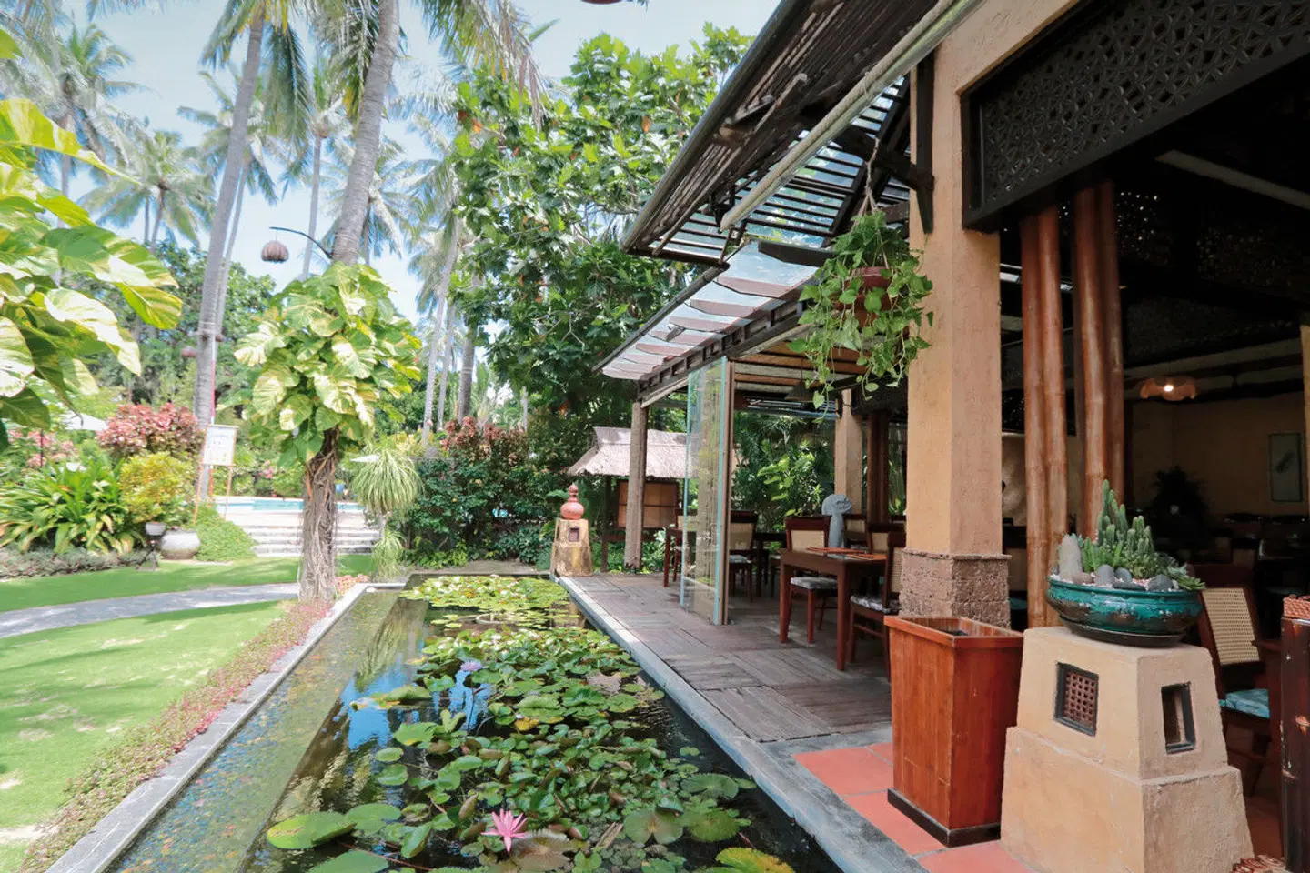 Bamboo Village Beach Resort & Spa Garten