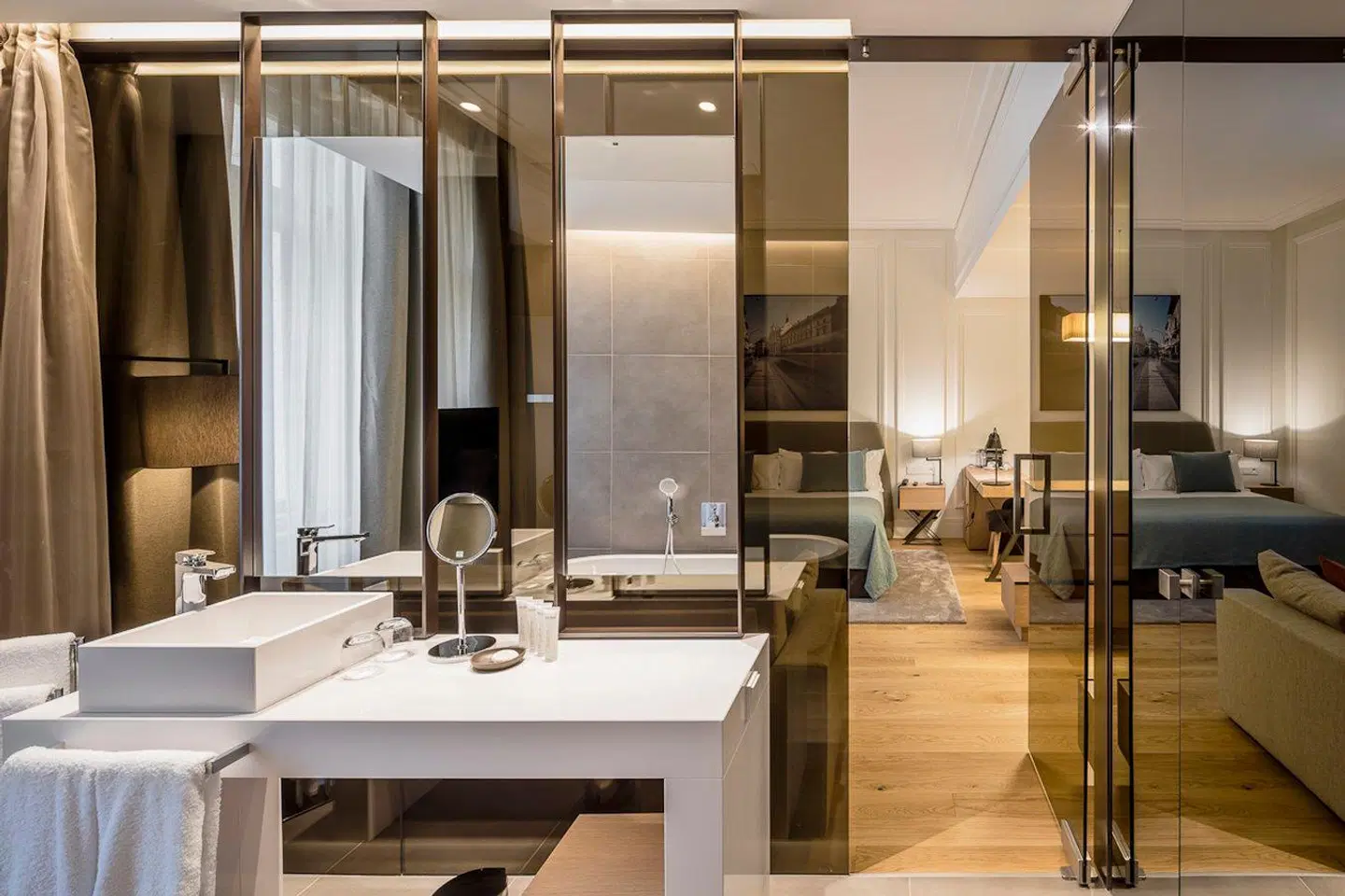 BoHo Prague Hotel Badezimmer