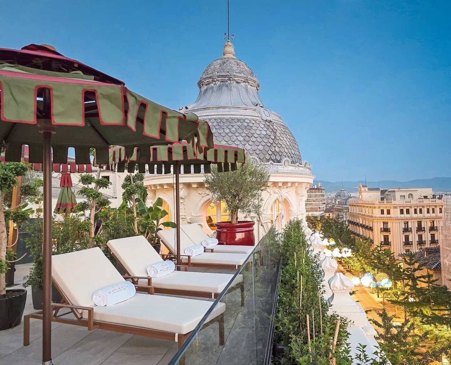 Palacio Gran Via, a Royal Hideaway Hotel Terrasse