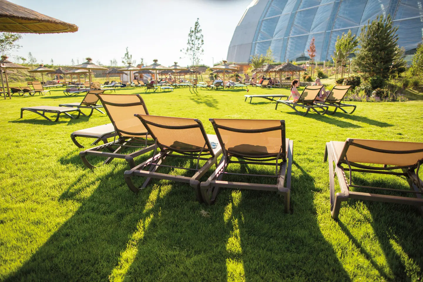 Tropical Islands - Zelte Garten