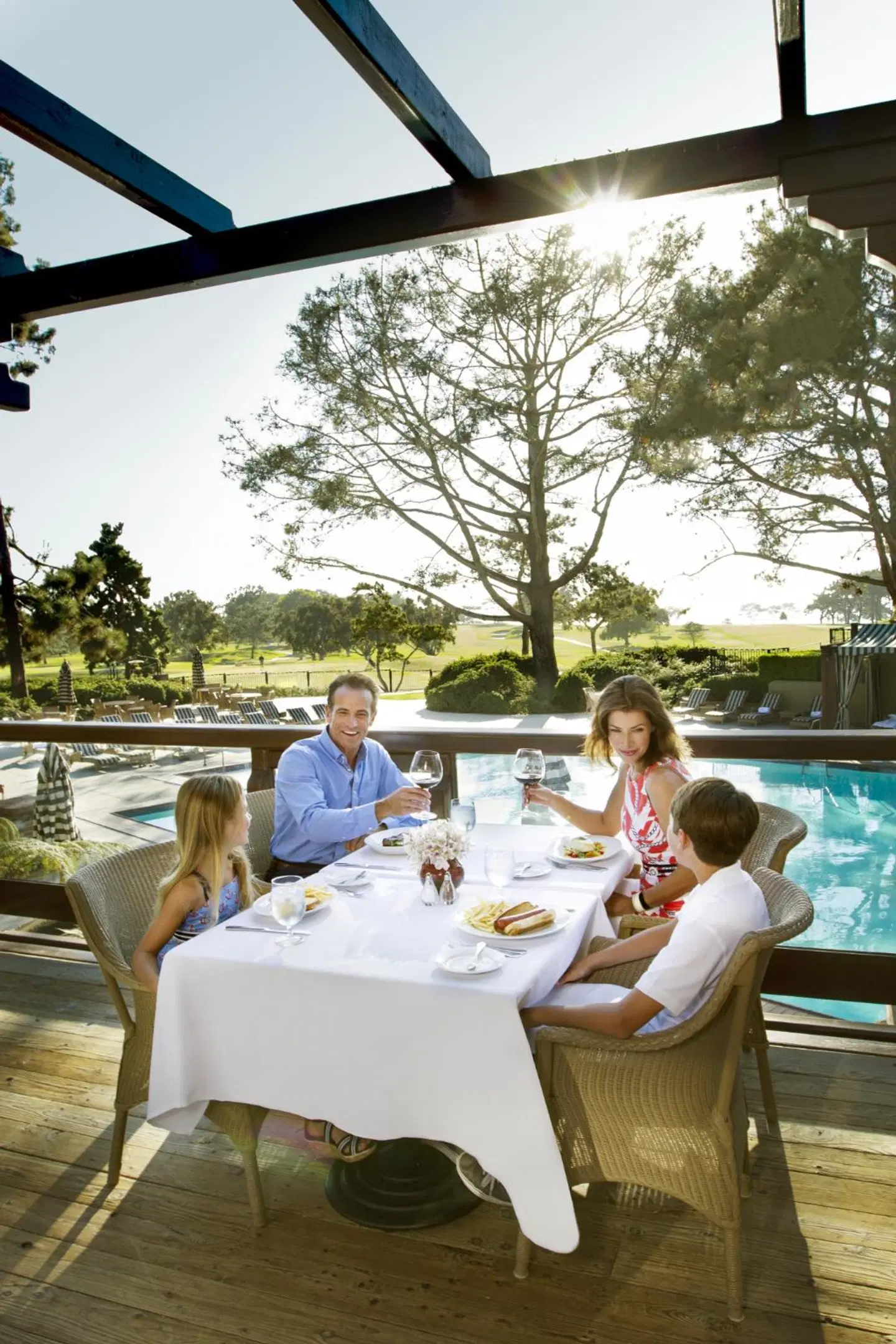 The Lodge at Torrey Pines Terrasse