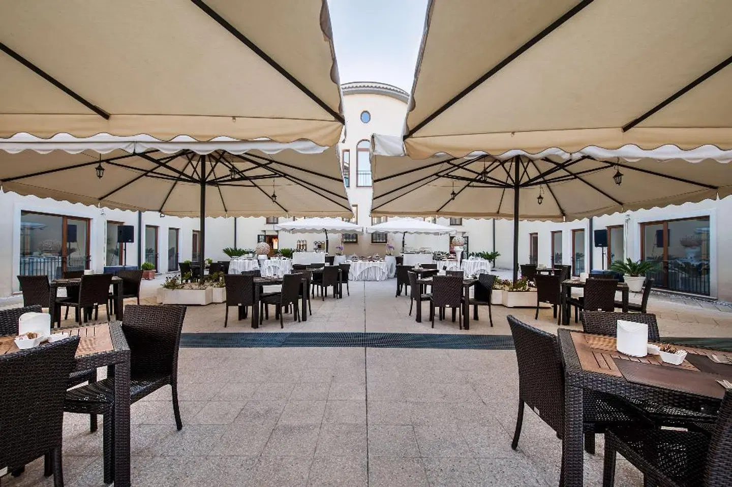 Best Western Premier Villa Fabiano Palace Hotel Terrasse