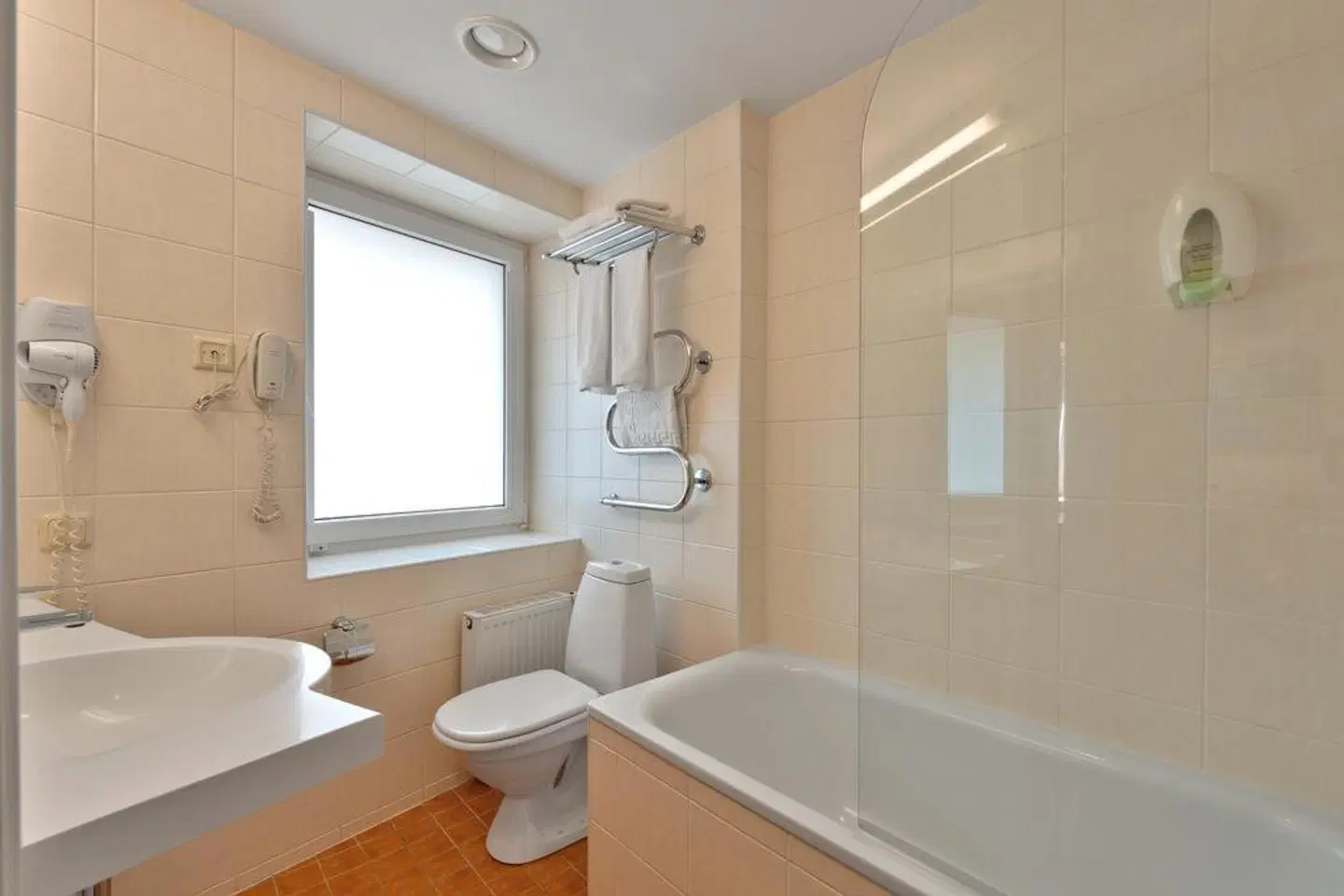 Europa City Vilnius Hotel Badezimmer