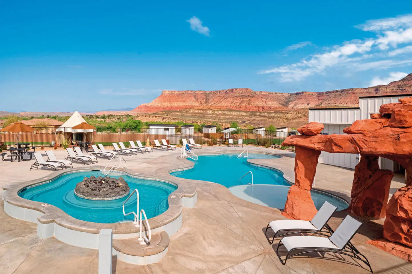 Zion Wildflower Resort, BW Premier Collection Terrasse