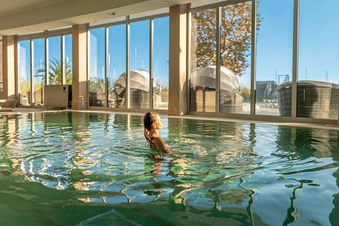 Hotel Golden Lake Resort Balatonfüred Hallenbad