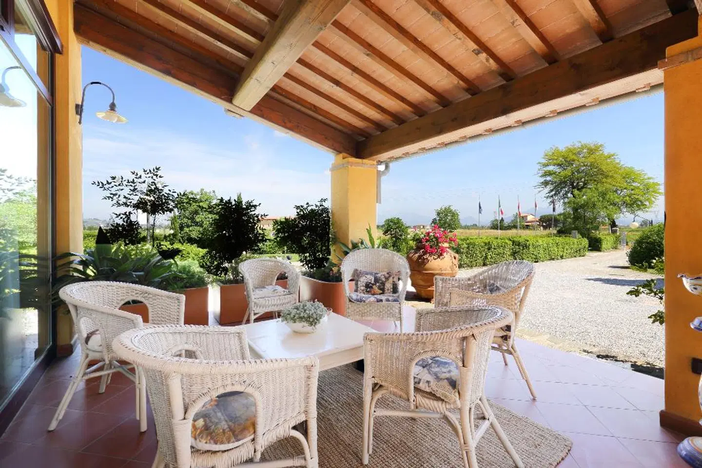 Il Borgo di Villa Castelletti Country Hotel Terrasse